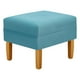 thumbnail image 2 of Pouf Sky 1c Felpa 04 Turquesa, 2 of 3