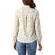 thumbnail image 3 of INSPIRE CHIC Camisa de Mujer con Botones Estampado Floral de Manga Larga Cuello en Punta Top de Oficina XL Beige-Amarillo Floral, 3 of 6