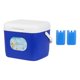 thumbnail image 4 of Nevera Portátil Clásica Personal De 15 L Para Bebidas Frías Y Calientes, Para Hombres Y Mujeres, Color Azul, 4 of 5