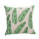 thumbnail image 1 of Funda de Cojín 45x45 cm Hojas Tropicales Hojas Alargadas, 1 of 6