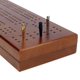 thumbnail image 4 of Tablero De Cribbage De Madera Walnut De 3 Pistas, 4 of 8