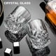 thumbnail image 4 of Set 6 vasos de whisky esculpidos 330ml Vaso de Vidrio, 4 of 5