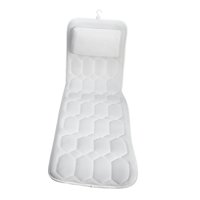 Magideal - Almohada De Baño, Cojín De Baño De Malla, Transpirable, Antideslizante, Cómoda Alfombrilla De Baño De Cuerpo Completo, Colchón Acolchado Para Bañarse