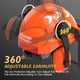 thumbnail image 4 of Casco de motosierra TOOLIOM Forestry Safety ANSI Z89.1 Arborist, 4 of 7