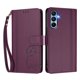 thumbnail image 3 of Funda Cartera Trébol para Samsung Galaxy A15 con Ranuras Tarjetas y Carga Inalámbrica Violeta, 3 of 6