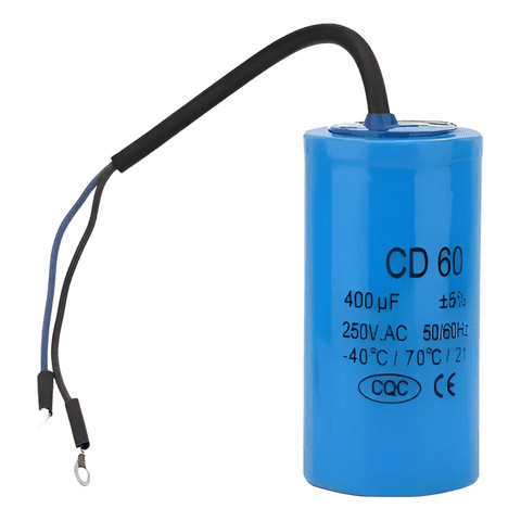 Erux - Condensador Arranque 400Uf 250V Motor Eléctrico