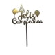 thumbnail image 1 of Topper Feliz Cumpleaños 4 Dorado, 1 of 2