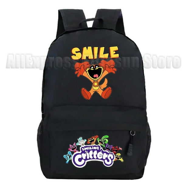 Smiling Critter Backpacks Catnap Dogday Kids School Bag Boys Girls Back to School Student Book Bag Laptop Mochila Teens Knapsack