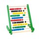 thumbnail image 1 of Juego De Cuentas De Juguete De Matemáticas Para Ni?os Peque?os, Marco De Conteo De Madera De 10 Filas, ábaco Verde, 1 of 5