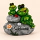 thumbnail image 2 of Figura Decorativa Ranas Welcome Grande, 2 of 5