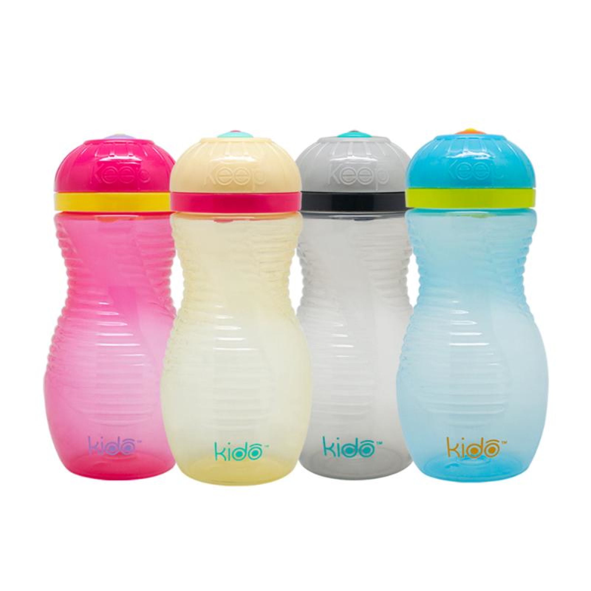 Botella 400ml Kido 1 Pieza, Color Surtido Plastico 1 Un Keep