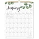 thumbnail image 1 of Calendario de pared Fleeken 2025-2026, mensual, 30 x 38 cm, doble cable, 1 of 6