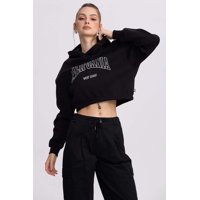 Fashionspark - Polerón Mujer Cropped Negro