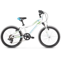 Bicicleta Mtb Infantil Kross Lea Mini 2.0 White/Blue/Green