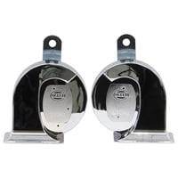 Hella - Bocina Caracol Cromo 12V 2X72W 410 Y 510Hz 91X97X87