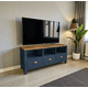 thumbnail image 2 of Rack TV Estilo Nórdico Mueble de Televisión de Madera Compacto - Azúl Marino - 150x40x65 cm, 2 of 3
