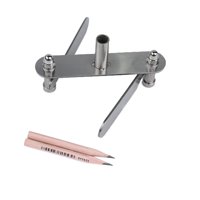 Ioensy - Buscador De Centro De Marcado Profesional, Fácil De Usar, Para Herramienta De Línea Central De Carpintero, 100 Mm