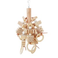 Magideal - Juguete Para Loros Y Pájaros, Juguetes Para Masticar Pájaros, Juego Creativo, Columpio, Escalada, Ligero, Portátil Para Periquitos, Pájaros Pequeños Y