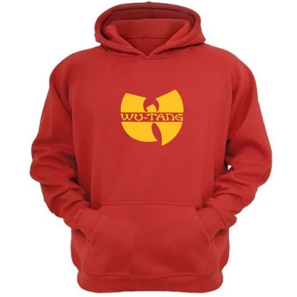 Genérico - Polerón Canguro Wu-Tang Rojo Talla L Unisex