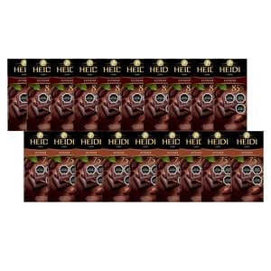 Heidi - Pack 20 Tabletas Chocolate Dark Extreme E Intense 80G