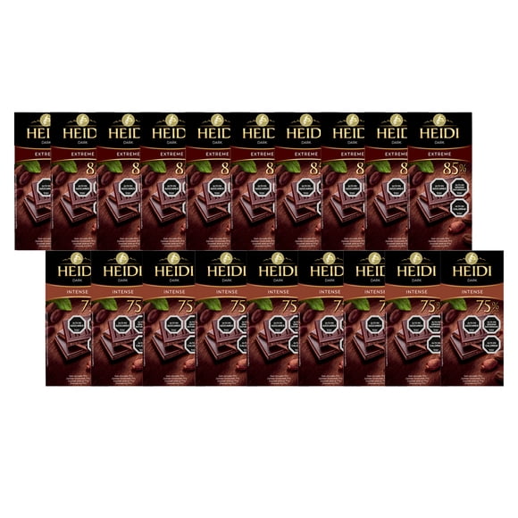 Pack 20 Tabletas Chocolate Dark Extreme e Intense 80g