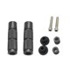 thumbnail image 4 of Universal CNC Motocicleta Scooter Dirt Bike ATV reposapiés Foot Pegs Negro, 4 of 5