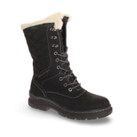 Botín Acolchado Negro Bbo