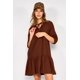 thumbnail image 2 of Vestido Corto Mara Chocolate cafe S, 2 of 4