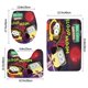 thumbnail image 3 of Juego de Alfombras de Baño Los Vecinos Green Terciopelo Coral 3 Piezas, 3 of 6