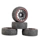 thumbnail image 3 of Paquete De 4 Neumáticos De Goma De 65 Mm Para WLtoys 144001 124018 On/Off Road Car Accs G, 3 of 5