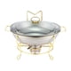 thumbnail image 5 of Juego De Calentadores De Bufet Con Tapas Transparentes Chafing Dish Para Cenas De Catering, 5 of 5