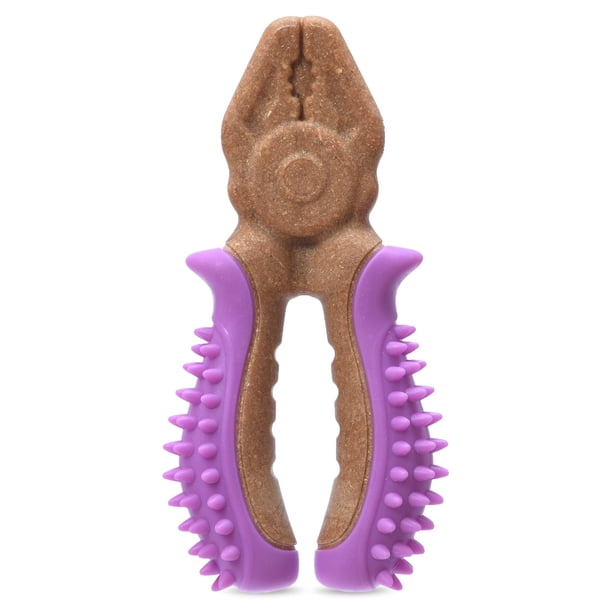 Juguete masticable para perros, herramientas para masticar con brazo y martillo, alicates para mezclar madera