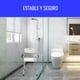 thumbnail image 3 of Silla De Ducha Para Baño Con Apoya Brazos Respaldo Portatil, 3 of 3