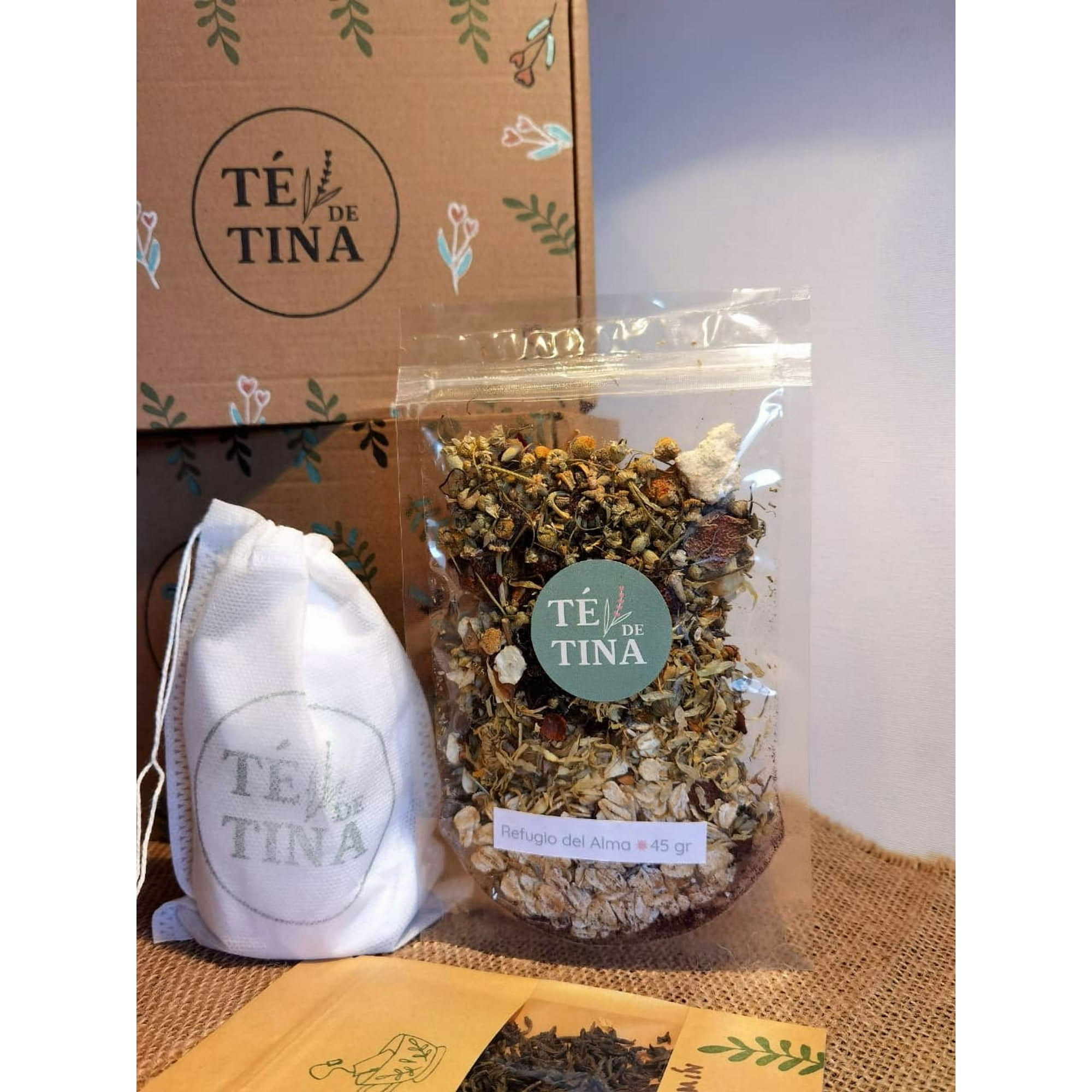 Té De Tina - Bomba De Baño Natural Refugio Del Alma 45 Gr