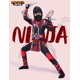 thumbnail image 2 of Disfraz de ninja rojo de Spooktacular Creations para niños de 8 a 10 años, 2 of 7