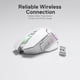 thumbnail image 4 of Ratón inalámbrico para juegos Redragon M690 PRO 8000 DPI blanco, 4 of 8