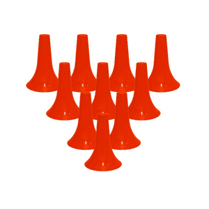 Linea Sport - Cono Tipo Cuerno Flexible 23Cm Pack X10 Deporte/Futbol