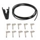 thumbnail image 3 of Kit De Placa De Pedal De Audio De 6,35mm, Cables De Conexión DIY Para Bajo De Guitarra, 3 of 5