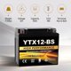 thumbnail image 3 of Batería para motocicleta Daakmax YTX12-BS 12V 10Ah AGM, 3 of 8