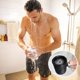 thumbnail image 4 of Cabezal ducha hombre mejorado universal baño mano masajeador calefactado diseño agujero grueso duradero hogar baño, 4 of 6
