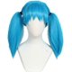 thumbnail image 1 of Wig Linfairy con coletas azules para mujer, cosplay de Halloween, 1 of 7