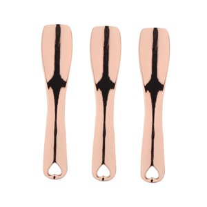 Magideal - Cuchara De Maquillaje Cosmética Reutilizable, Mascarilla Facial De Crema, Cuchara De Metal Para Lociones, Muestreo, Cuidado De La Piel, Mezcla De Oro Rosa