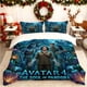 thumbnail image 1 of Avatar 4 Poster Set Printed Duvet Cover Set Bedding Set Includes Duvet Cover and Pillowcases Multi-Color Print Suitable for Home an, 1 of 1