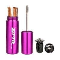 Magideal - Accesorios Portátiles Para Bicicletas, Kit De Reparación De Neumáticos Sin Cámara, Parches De Reparación De Pinchazos, Herramientas De Servicio De Neu Con Tapón