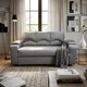 thumbnail image 1 of Sofa Cama Funcional 2 Pz Deco Felpa Gris Oscuro, 1 of 5