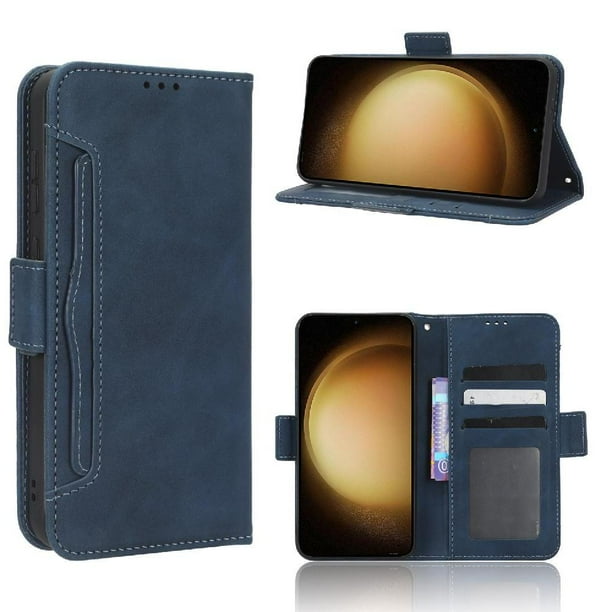 Funda Tipo Billetera FOXDOCK para Samsung Galaxy S23 5G – Tapa Flip con Tarjetero