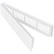 thumbnail image 4 of Rejilla de ventilación para puerta, HVAC OV, 45 cm x 9,2 cm, color blanco, paquete de 2, 4 of 7