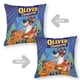 thumbnail image 2 of Oliver y su Pandilla Fundas de almohada de terciopelo con tema, regalos de funda de almohada, decoración para el hogar, cojín de lanzar, regalo de cumpleaños para fans y parejas.40*40cm., 2 of 6