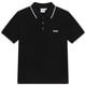 thumbnail image 1 of Polo BOSS de manga corta para niños, 16 años, negro, 1 of 9