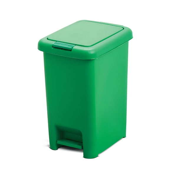 Basurero 20 Litros Pedal Central - Verde